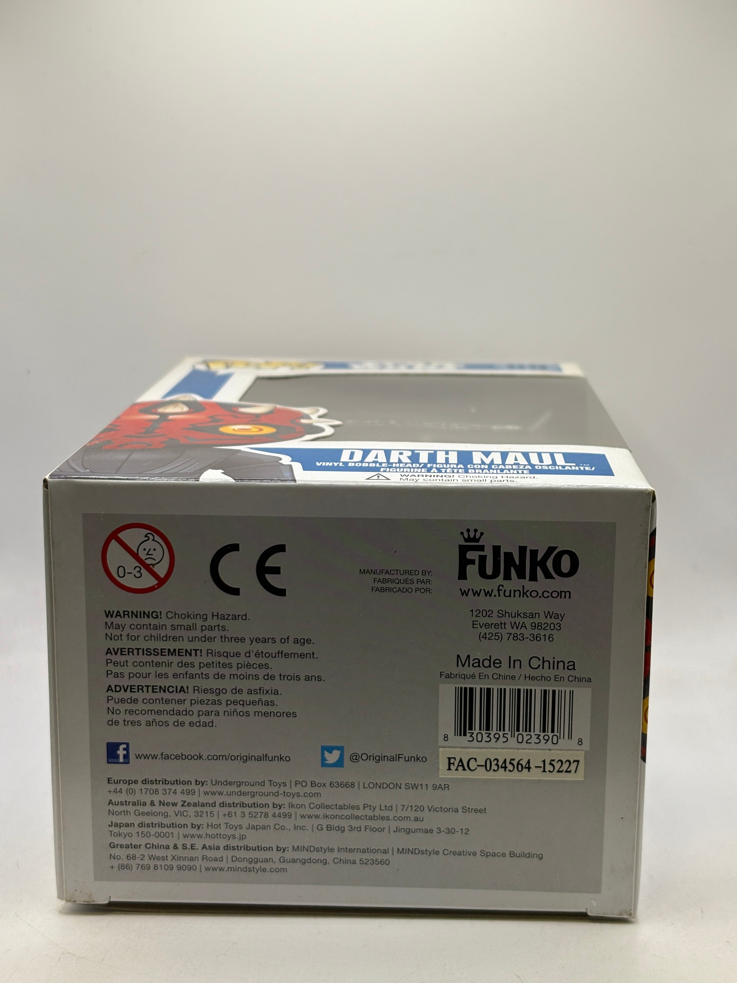 Funko POP! Star Wars #09 Darth Maul Vinyl Bobble-Head Blue Box, photo 6